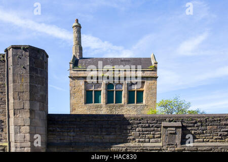 Street View di casella segnale alla stazione ferroviaria in Carnforth LANCASHIRE REGNO UNITO Foto Stock