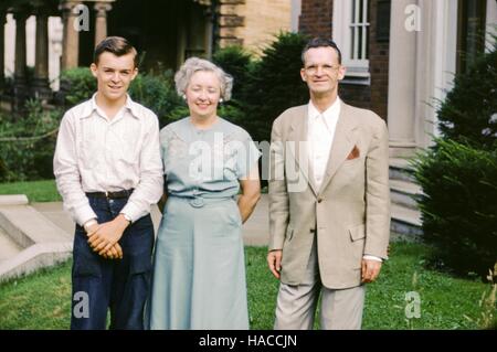 Archiviazione Vintage fotografia scattata nel 1955 Foto Stock