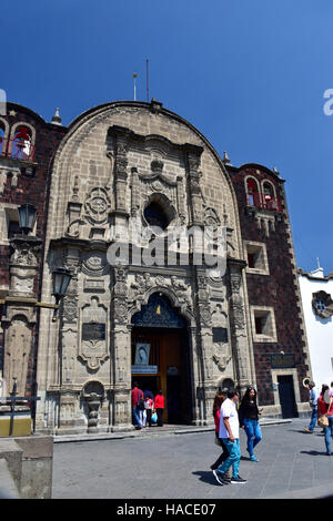 La Iglesia del Cerrito presso la Basilica de Nuestra Señora de Guadalupe, Città del Messico, Messico Foto Stock