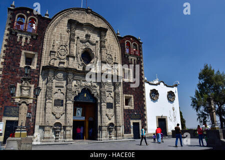 La Iglesia del Cerrito presso la Basilica de Nuestra Señora de Guadalupe, Città del Messico, Messico Foto Stock