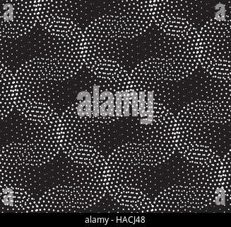 Vettore geometrico modello senza giunture. Ripetere i punti astratto Illustrazione Vettoriale