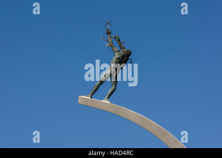 Nackastrand e Carl Milles statua vicino a Stoccolma. Foto Stock