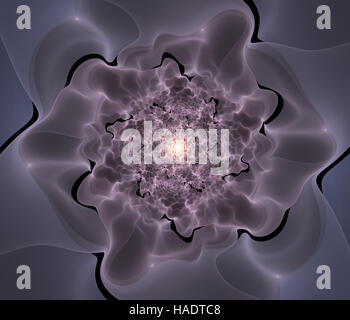 Abstract fractal computer sfondo immagine generata Foto Stock