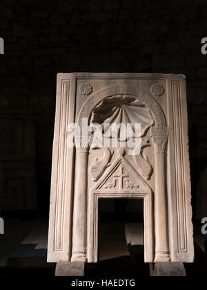 La Basilica Eufrasiana, Parenzo in Istria, Repubblica di Croazia. Foto Stock