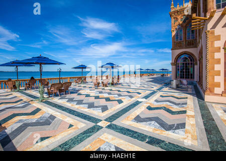 Ca' d'Zan opulento mansion nel Mediterraneo in stile Revival di Giovanni & marmo Ringling in Sarasota Florida Foto Stock