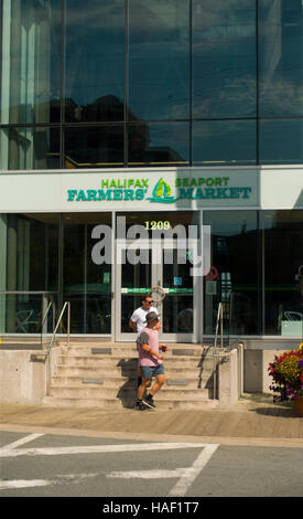 Halifax seaport farmers market Nova Scotia Canada Foto Stock