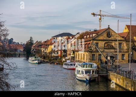 Klein Venedig (Piccola Venezia) Bamberg Foto Stock