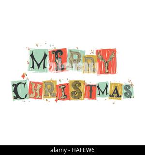 Vi auguriamo un Buon Natale Illustrazione Vettoriale