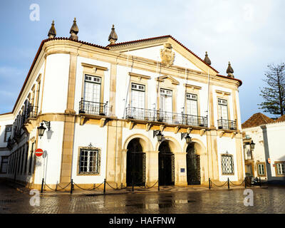 Municipio nella città vecchia Faro - regione di Algarve, PORTOGALLO Foto Stock