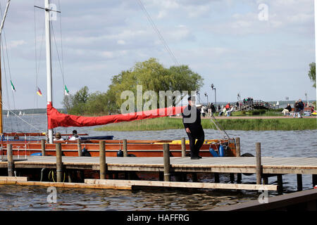 Steinhude, Steinhuder Meer, Steinhude Mare, Bassa Sassonia, Germania Foto Stock