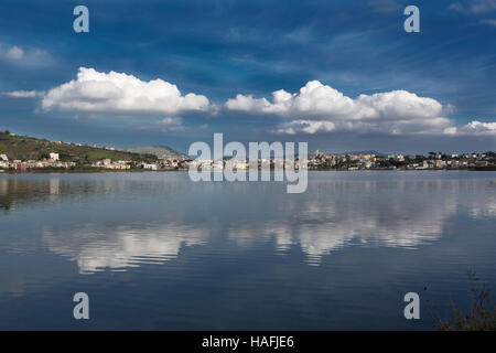 Italia Campania Napoli - Lago Miseno Bacoli Foto Stock