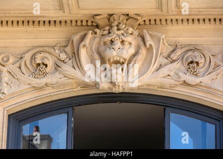 Illustrazione della città di Bordeaux, (33), GIRONDE Aquitaine, Francia Foto Stock