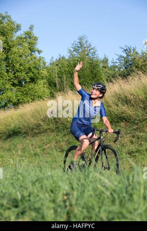 JULIE RACING BICICLETTA DESIGN Foto Stock