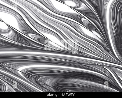 Frattali texture in marmo - abstract generati digitalmente immagine Foto Stock