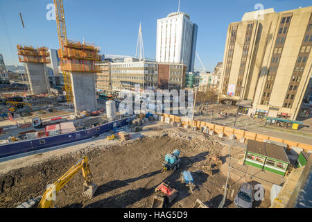 Costruzione della BBC Cymru/Galles sede Cardiff 1 novembre 2016 PHILLIP ROBERTS Foto Stock