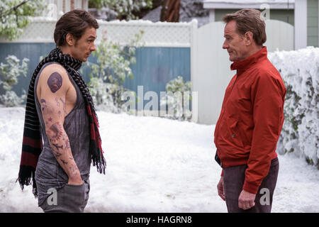 Il motivo per cui Lui? È una imminente American commedia romantica film diretto e scritto da John Hamburg. La star di film James Franco, Bryan Cranston, Zoey Deutch, Megan Mullally, Griffin Gluck e Keegan-Michael chiave. Questa fotografia è per il solo uso editoriale ed è il copyright del film company e/o il fotografo assegnato dal film o società di produzione e può essere riprodotto solo da pubblicazioni in congiunzione con la promozione del film di cui sopra. Un credito per il film company è richiesto. Il fotografo deve anche essere accreditato quando noto. Foto Stock