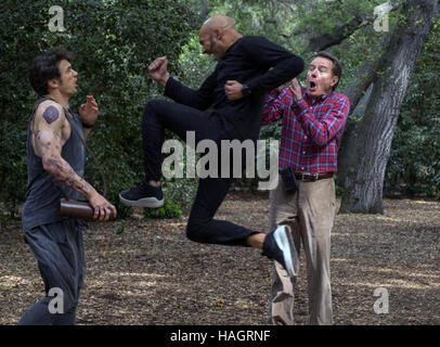 Il motivo per cui Lui? È una imminente American commedia romantica film diretto e scritto da John Hamburg. La star di film James Franco, Bryan Cranston, Zoey Deutch, Megan Mullally, Griffin Gluck e Keegan-Michael chiave. Questa fotografia è per il solo uso editoriale ed è il copyright del film company e/o il fotografo assegnato dal film o società di produzione e può essere riprodotto solo da pubblicazioni in congiunzione con la promozione del film di cui sopra. Un credito per il film company è richiesto. Il fotografo deve anche essere accreditato quando noto. Foto Stock