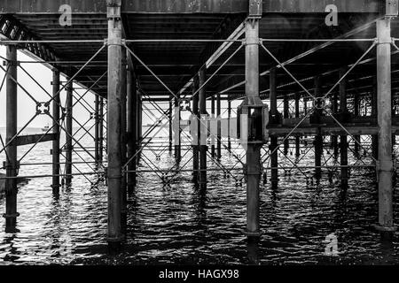 Southend on Sea piacere Pier supporta Foto Stock