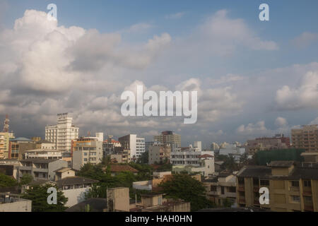 Panorama di Colombo Kollupitiya,Sri Lanka Foto Stock