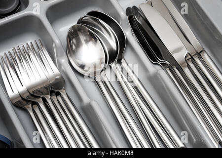Servizio di posate Foto Stock