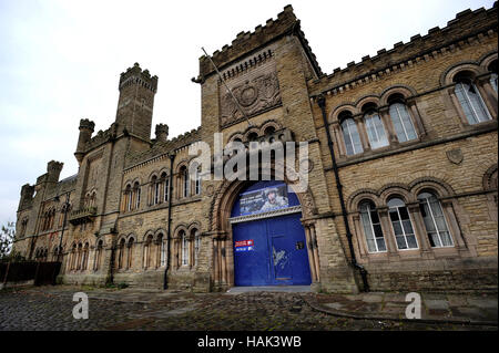 Caserma del castello e Armeria, Bury, Lancashire. Foto di Paolo Heyes, giovedì 01 dicembre, 2016. Foto Stock