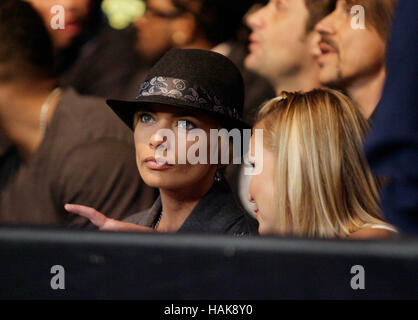 Jaime Pressly in UFC 104 al Staples Center di Los Angeles, California, il 24 ottobre 2009. Foto di Francesco Specker Foto Stock