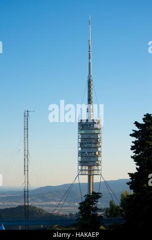 Torre de Collserola, Barcellona Foto Stock