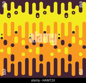 Universal seamless pattern astratti doodle linee geometriche in re Illustrazione Vettoriale