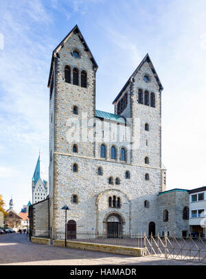 Abdinghofkloster Sankt Peter e Paul, ex abbazia, Paderborn, Nord Reno-Westfalia, Germania Foto Stock