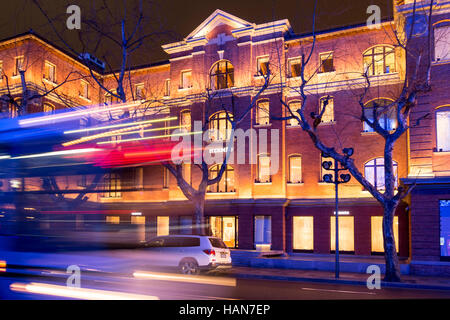 Hermes negozi al centro di Huaihai Road, Shanghai Foto Stock