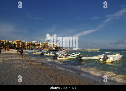 Playa del Carmen, Messico Foto Stock