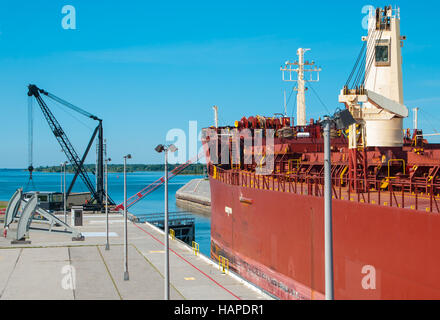 Fiume San Lorenzo si blocca Foto Stock