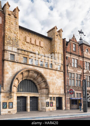 Whitechapel Gallery di Londra, esterno con n. di persone Foto Stock