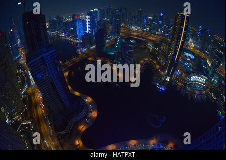 L'Intercontinental Hotel, Dubai Marina Emirati Arabi Uniti Foto Stock