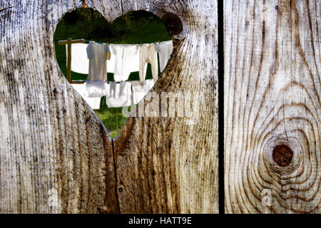 vita di paese Foto Stock