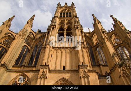 Cattedrale Saint Etienne, Metz, Lorena, Francia Foto Stock