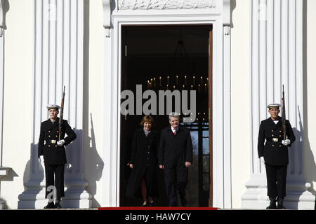 Il Presidente indonesiano Yudhoyono a Berlino. Foto Stock