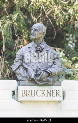 Anton Bruckner memorial Foto Stock