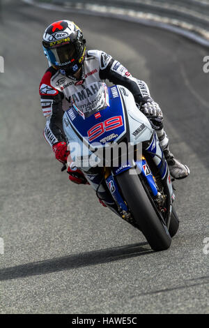Jorge Lorenzo pilota della MotoGP Foto Stock