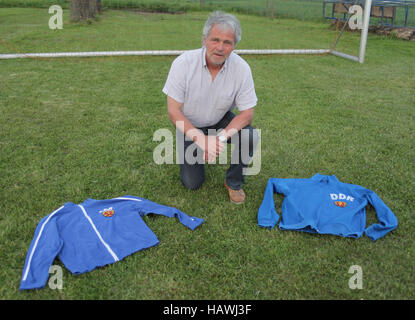 Juergen Pommerenke ( RDT e 1.FC Magdeburg) Foto Stock