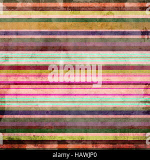 Vintage strisce 2 Foto Stock