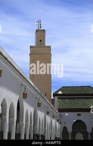 Moschea Moulay Idriss Foto Stock