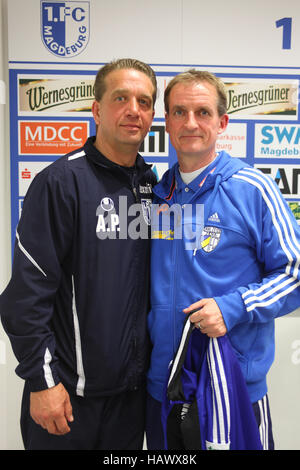 Andreas Petersen e Petrik Sander Foto Stock