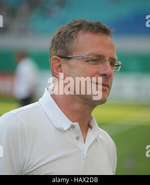 Ralf Rangnick (RB Lipsia) Foto Stock