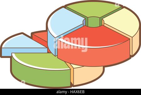 Imposta icona Clip Art Illustrazione Vettoriale
