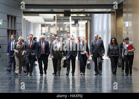 CSU / CDU e SPD - Terzo turno Foto Stock