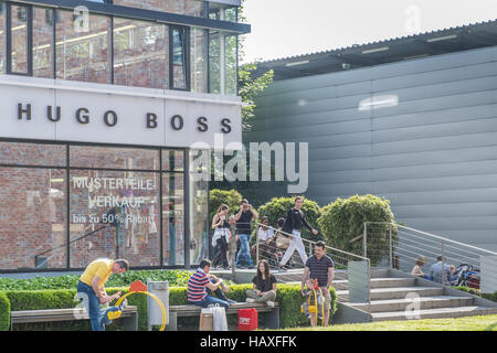 Hugo Boss, il campione di uscita di vendita Foto Stock