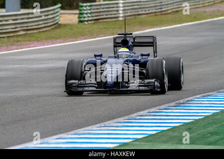 Il team Williams F1, Felipe Massa, 2014 Foto Stock