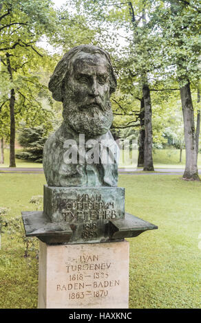 Busto Ivan Turgenev Foto Stock