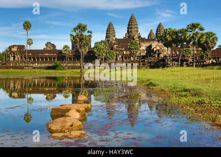 Angkor Wat in Siem Reap, Cambogia Foto Stock